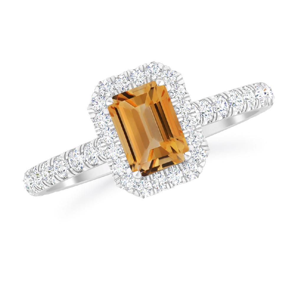 White Gold - Citrine
