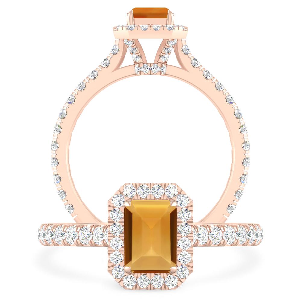 Rose Gold - Citrine