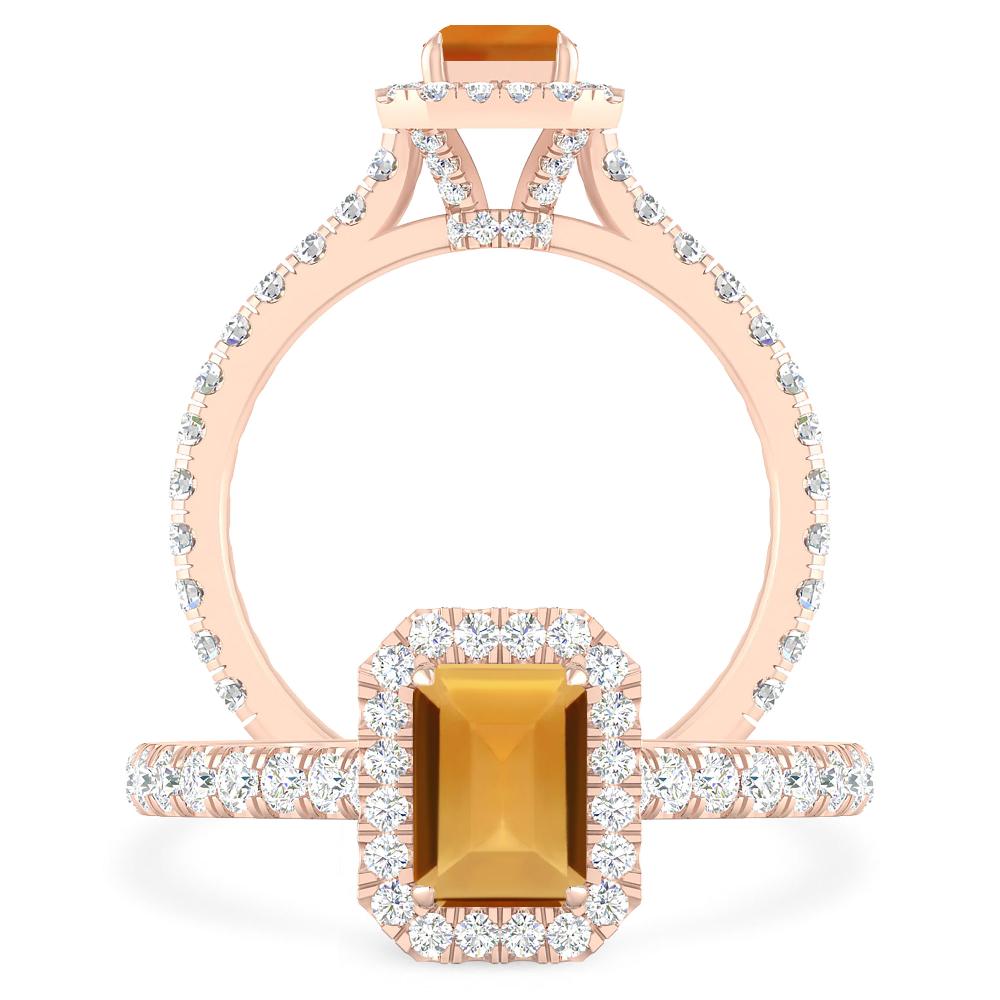 Rose Gold - Citrine