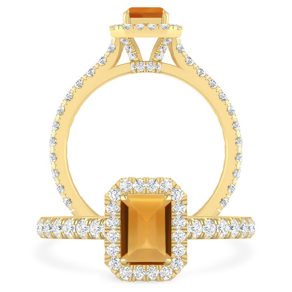 Yellow Gold - Citrine