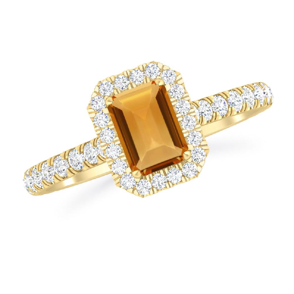 Yellow Gold - Citrine