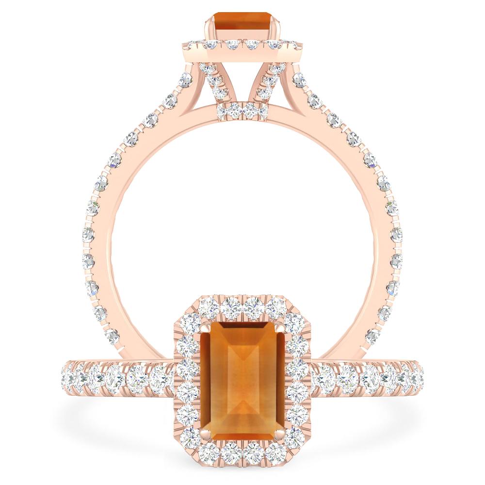 Rose Gold - Citrine