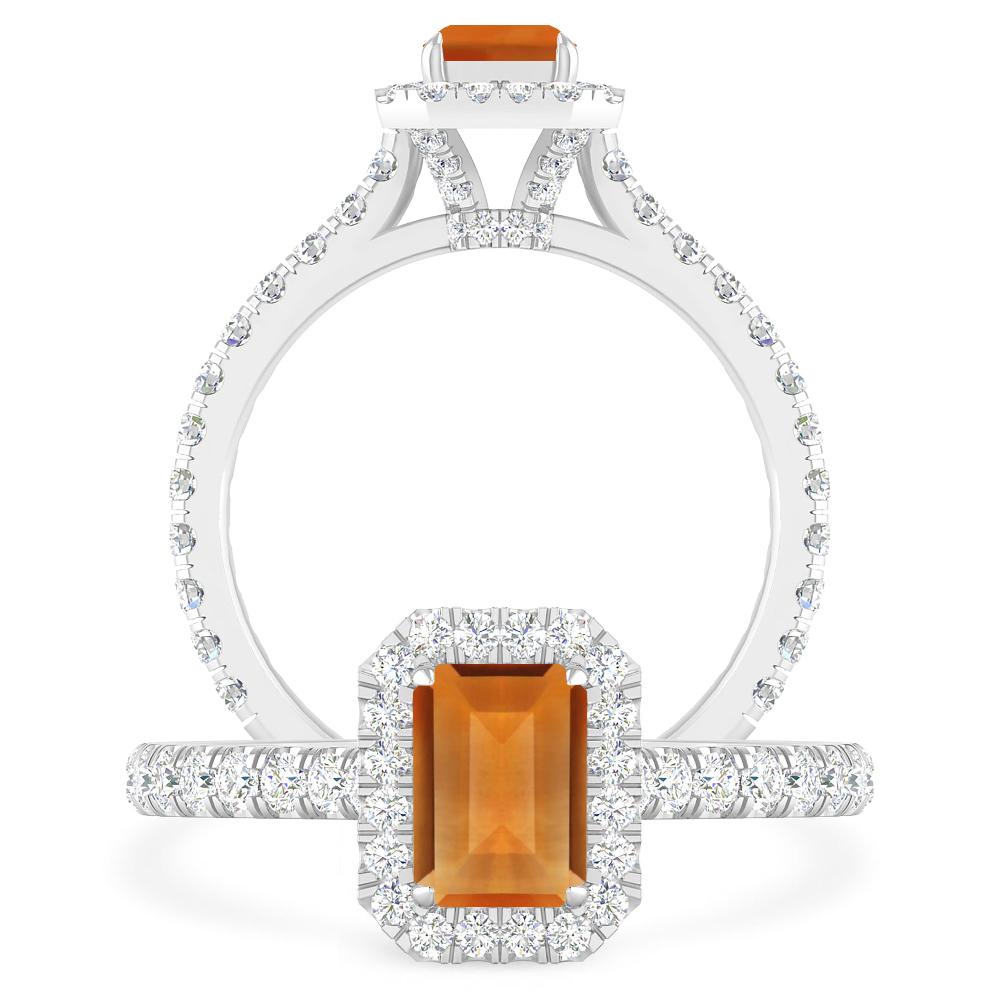 White Gold - Citrine