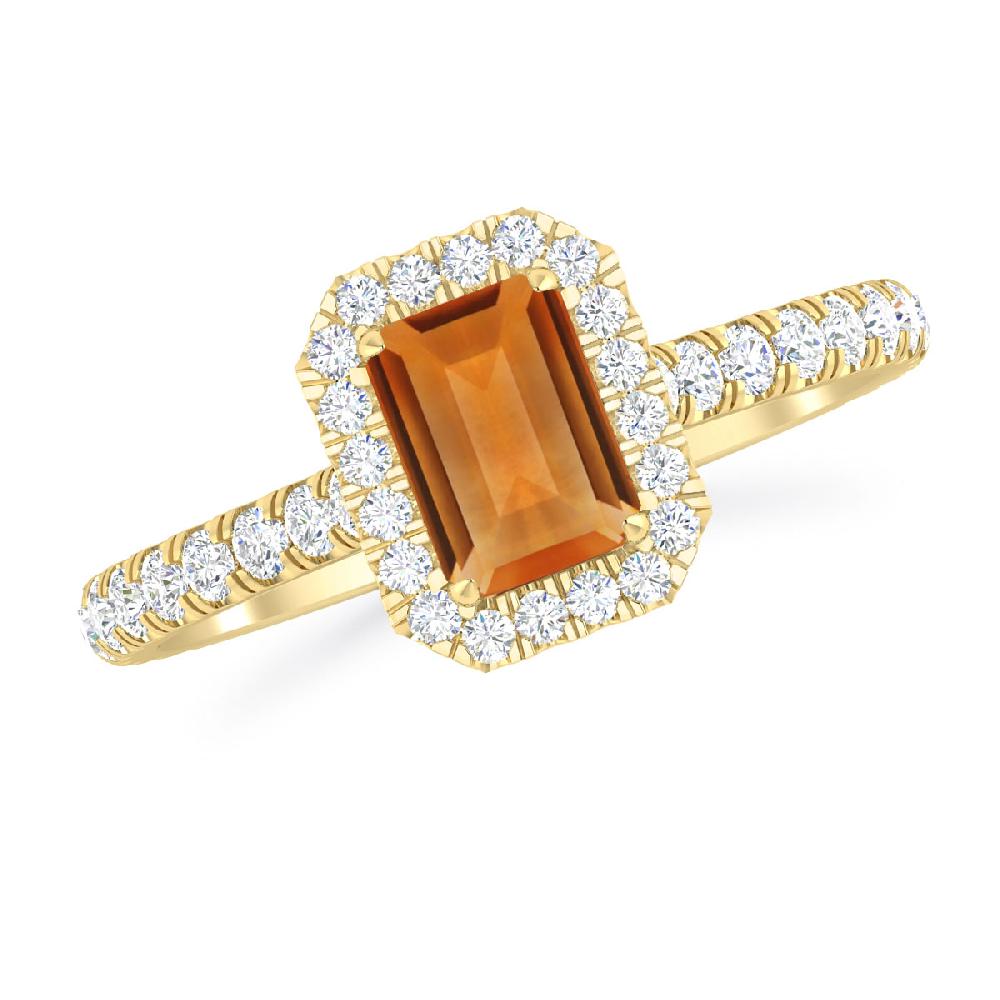 Yellow Gold - Citrine