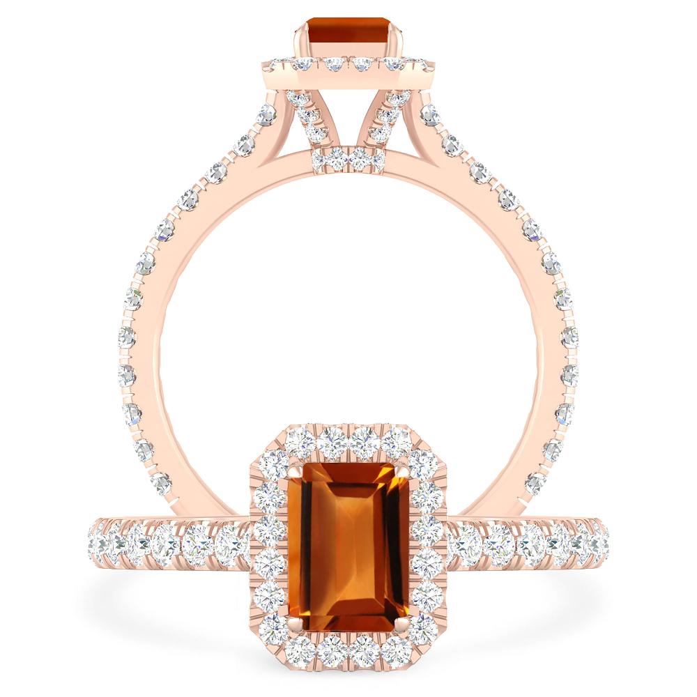 Rose Gold - Citrine