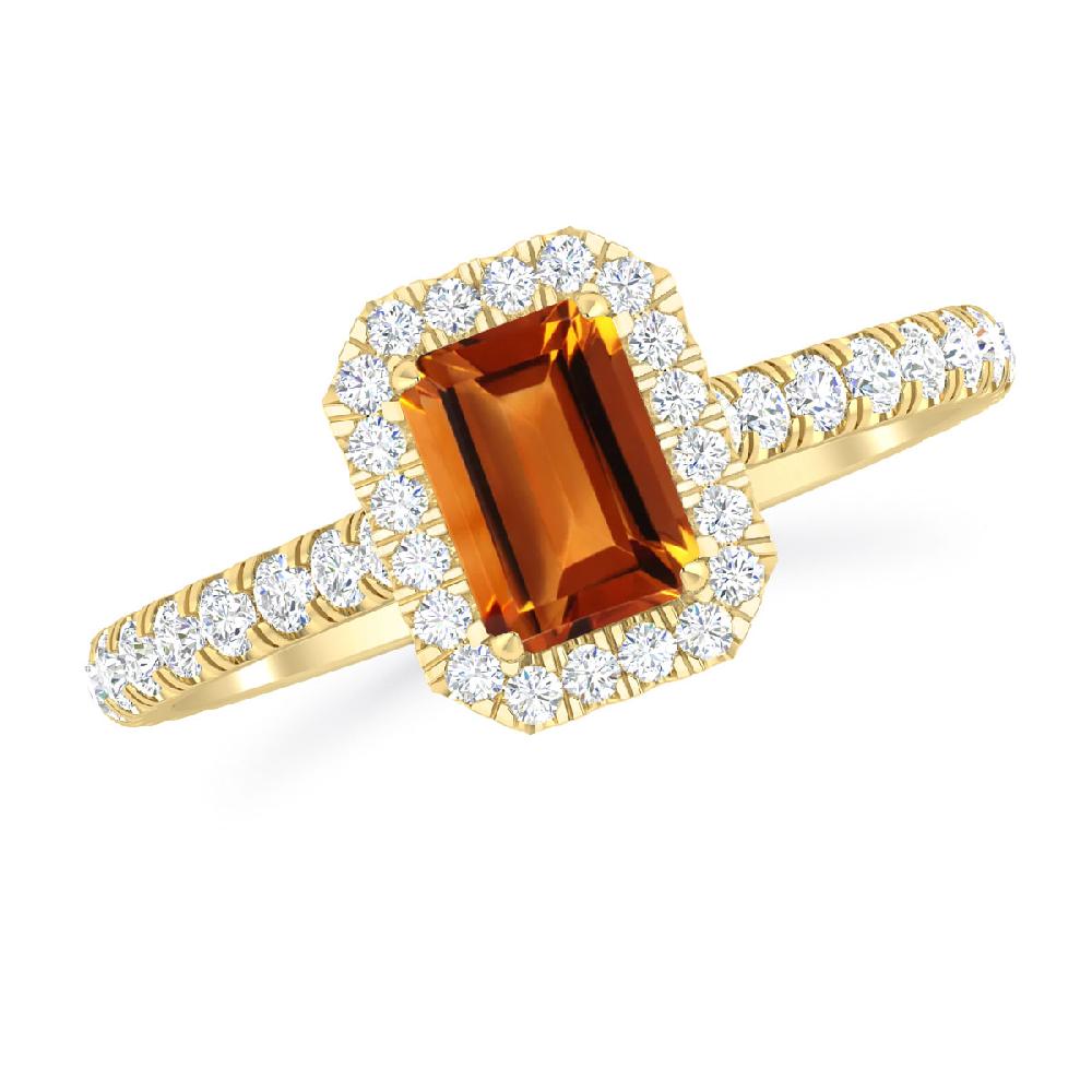 Yellow Gold - Citrine