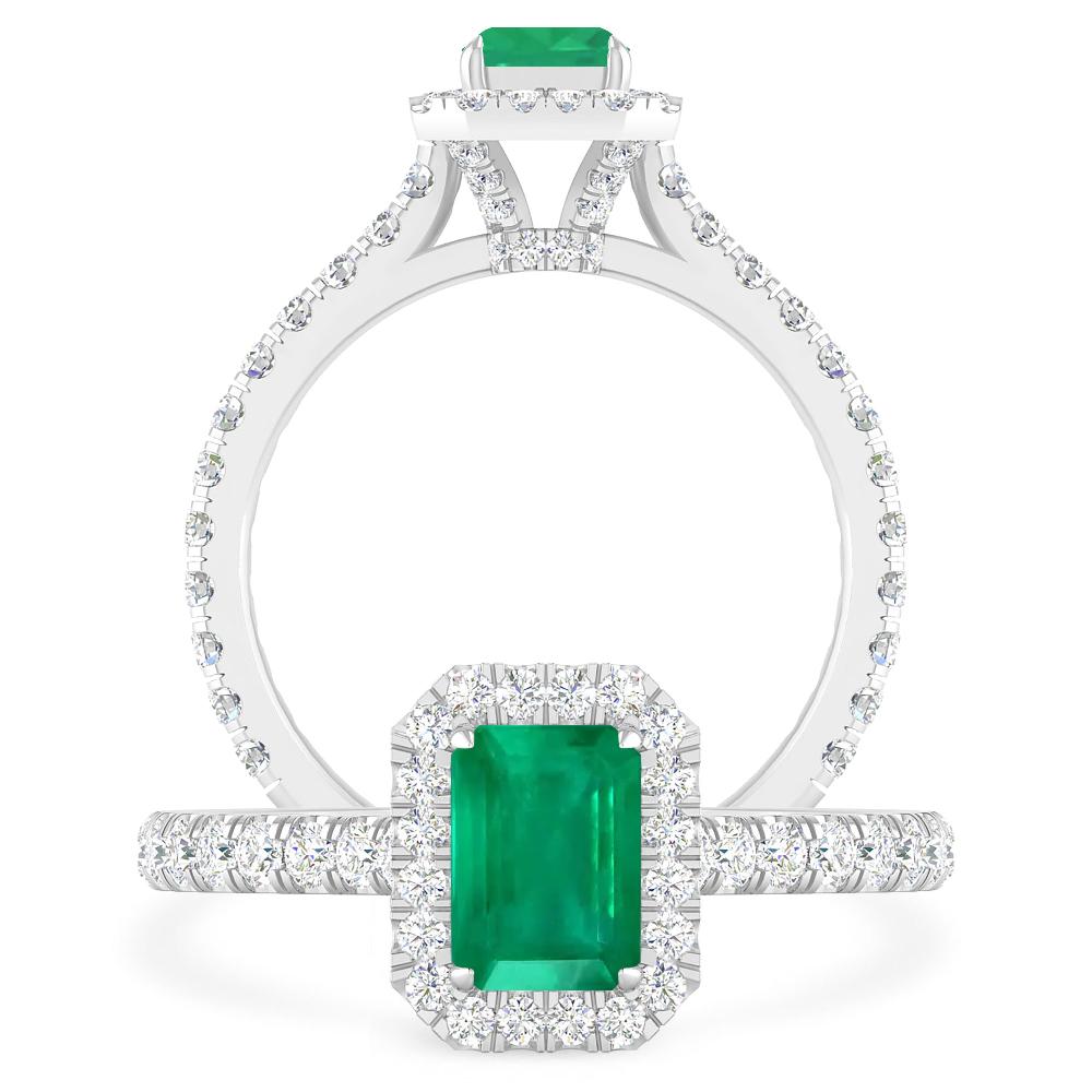White Gold - Emerald