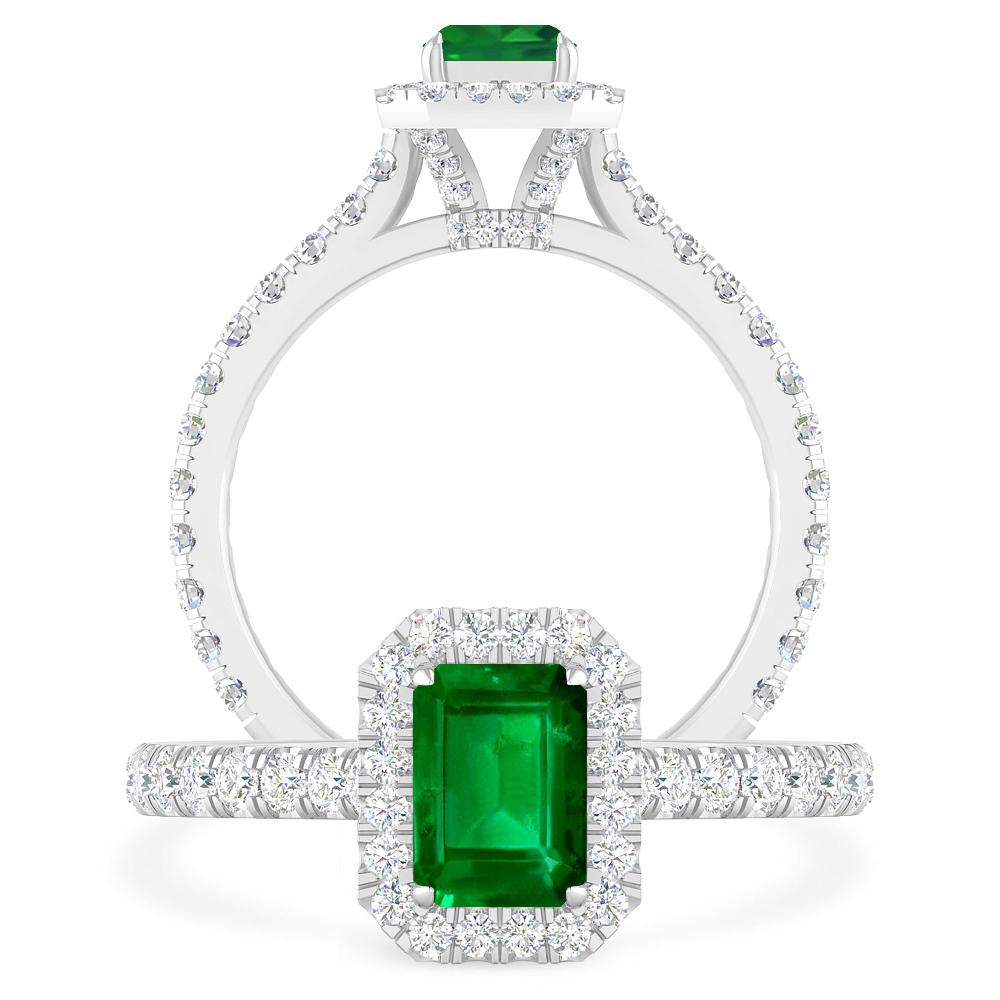 White Gold - Emerald