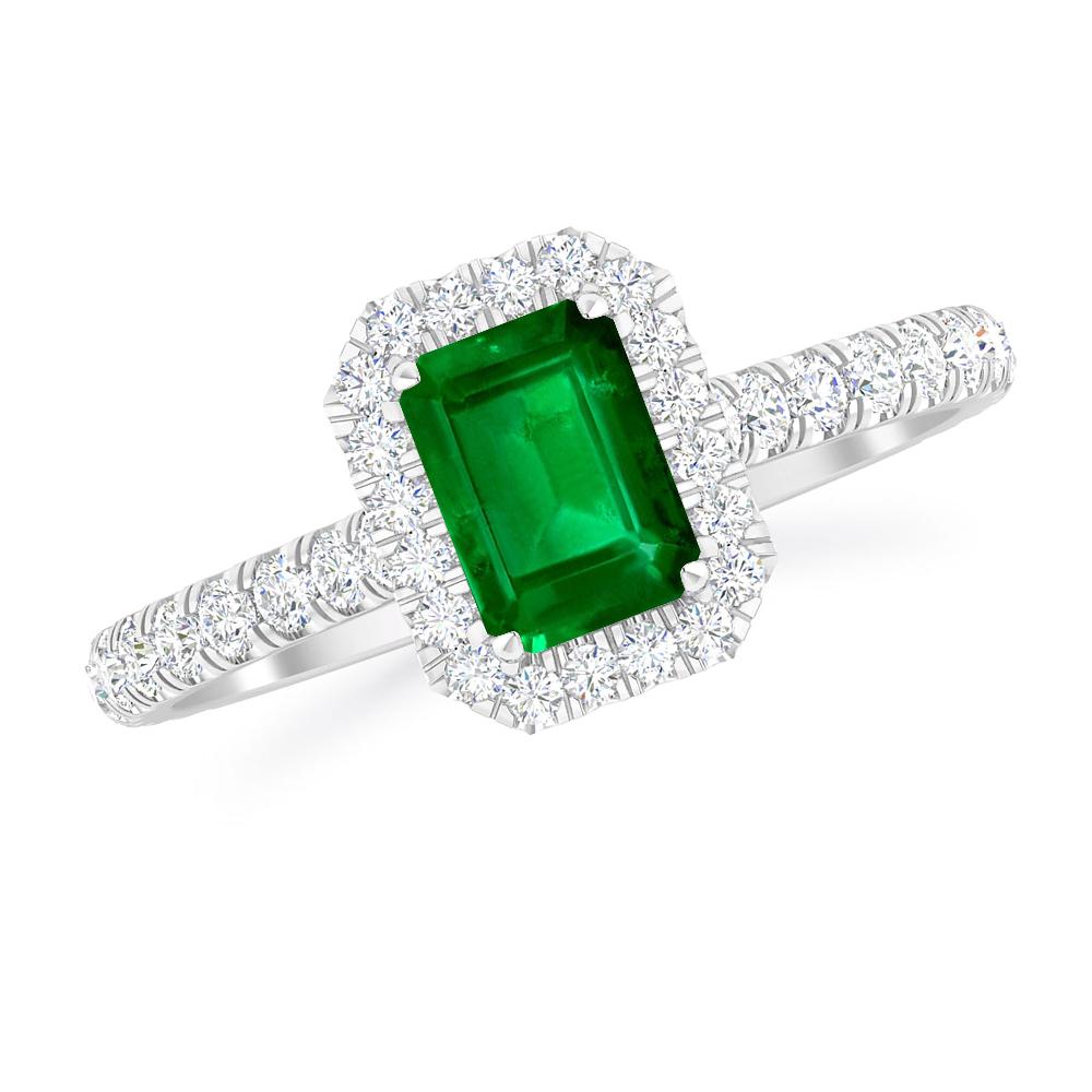 White Gold - Emerald