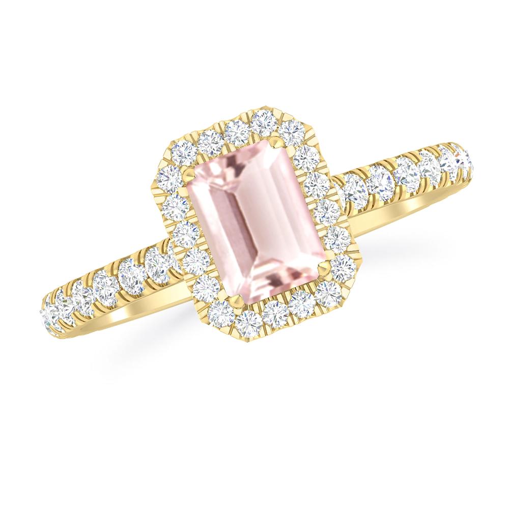 Yellow Gold - Morganite