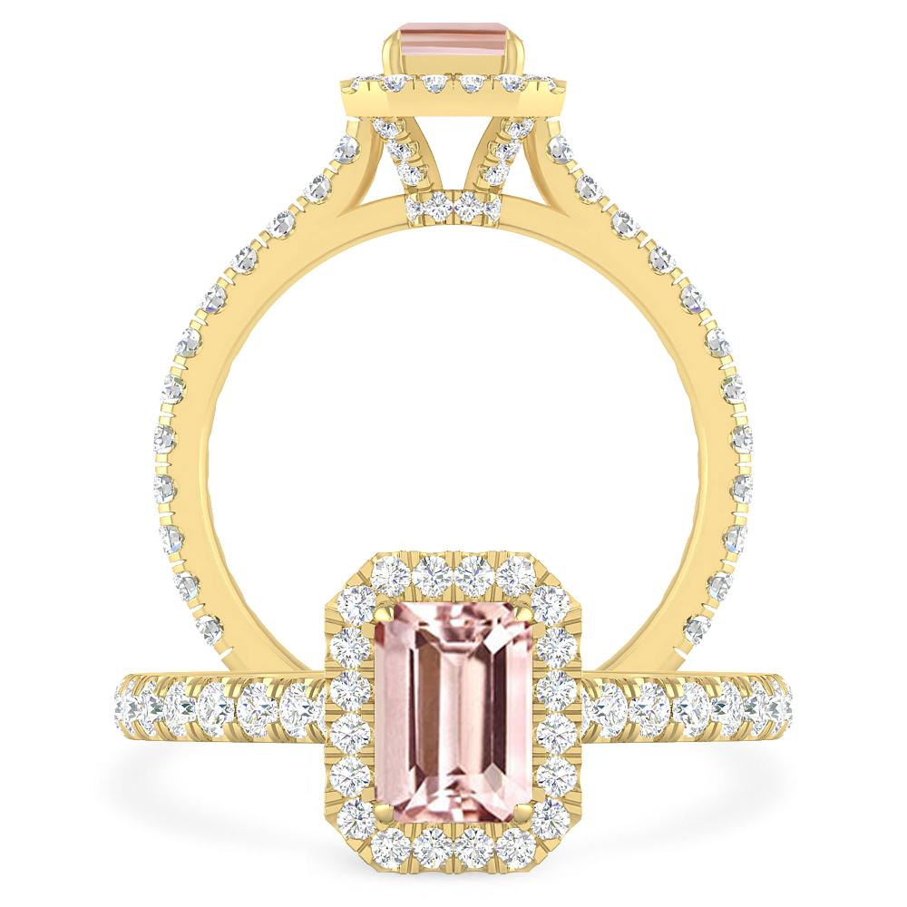 Yellow Gold - Morganite