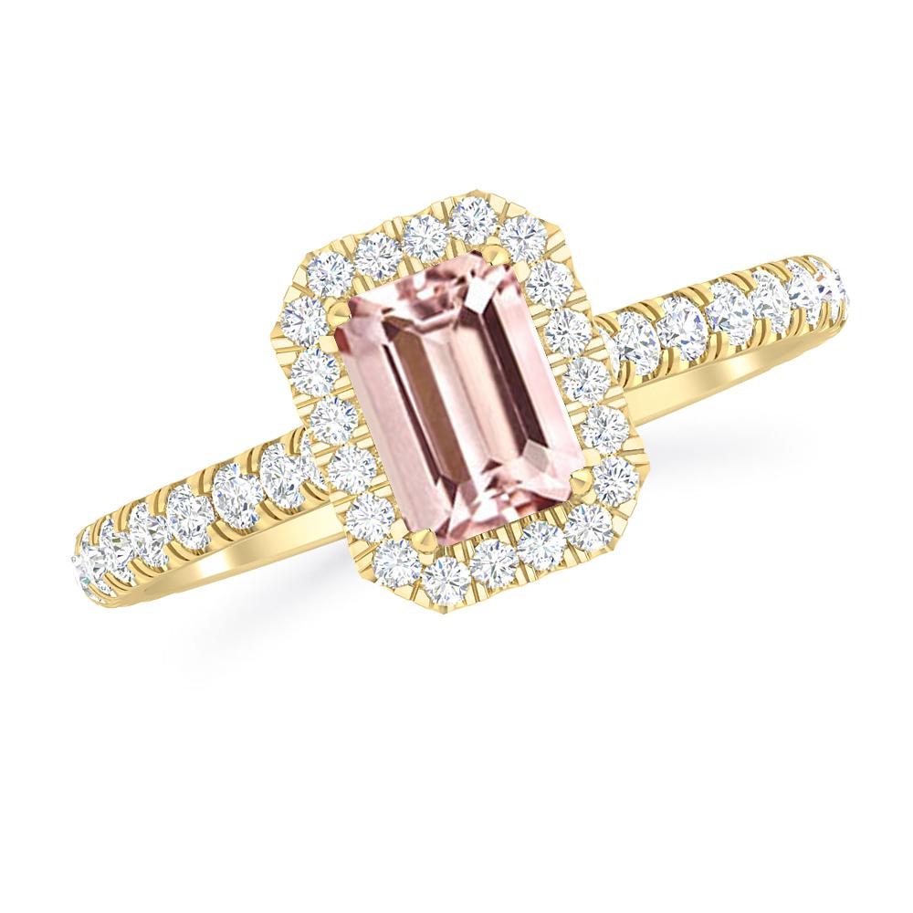 Yellow Gold - Morganite