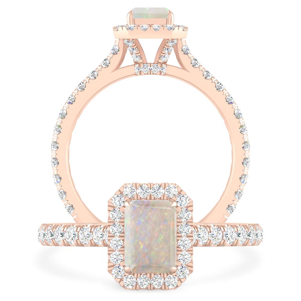 Rose Gold - Opal