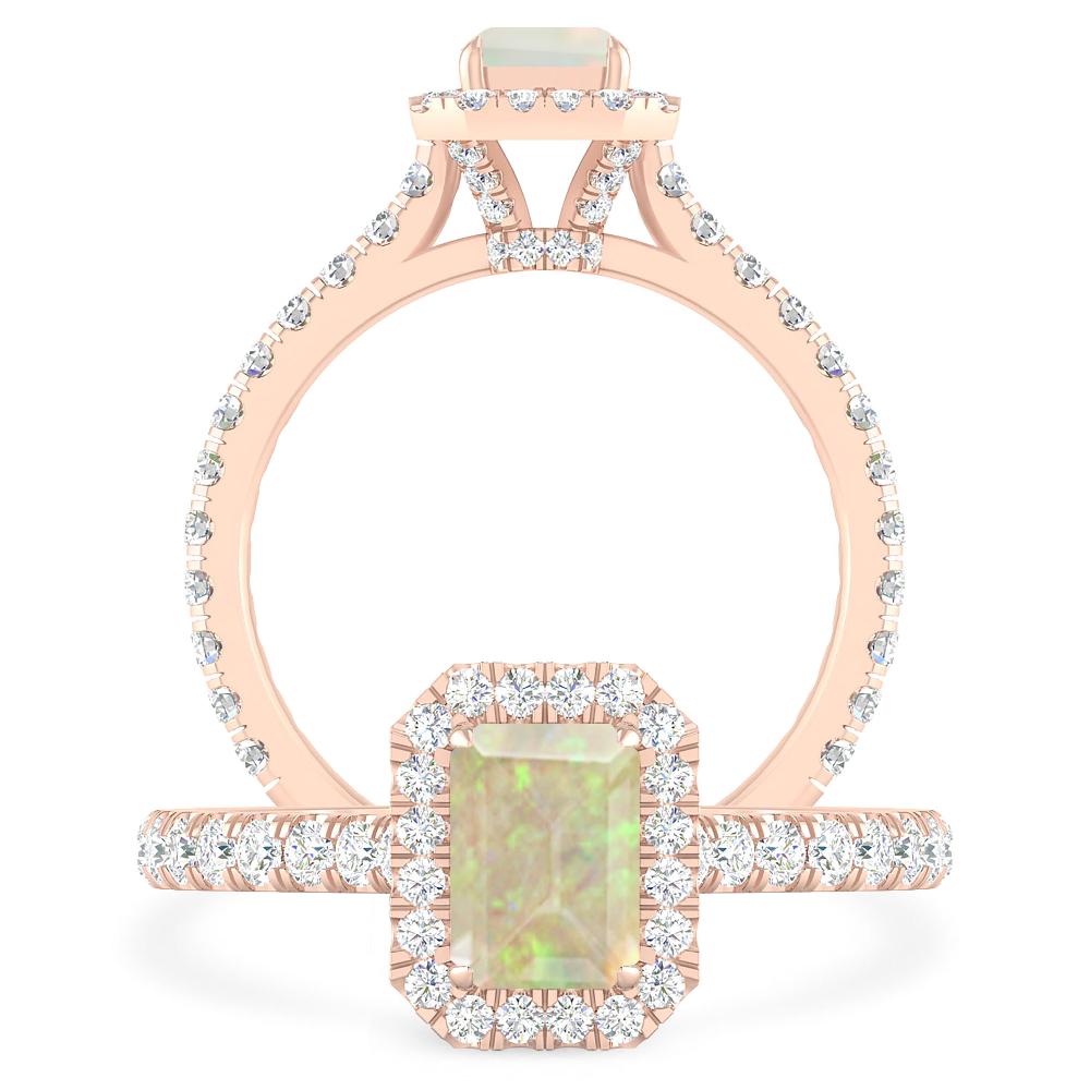 Rose Gold - Opal