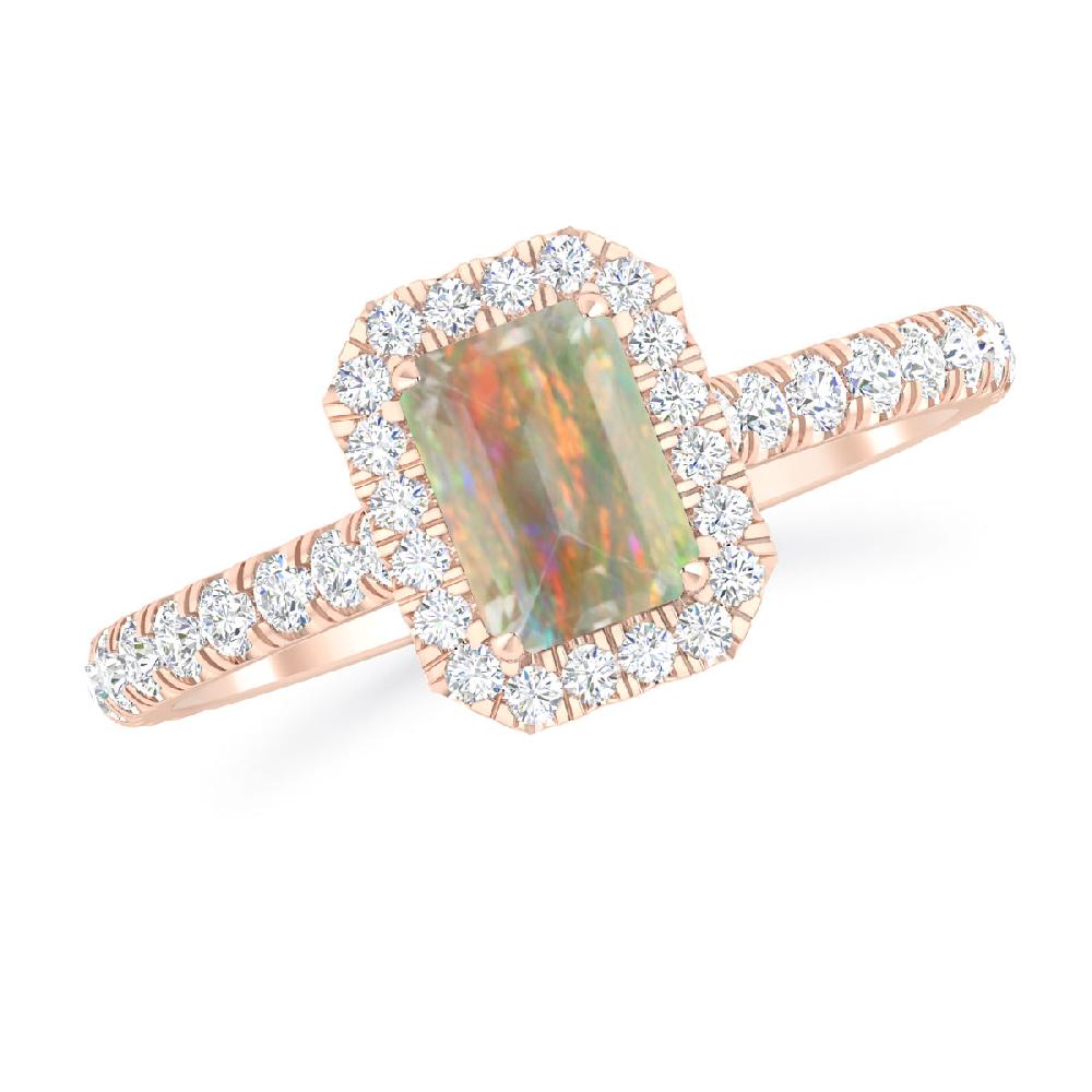 Rose Gold - Opal