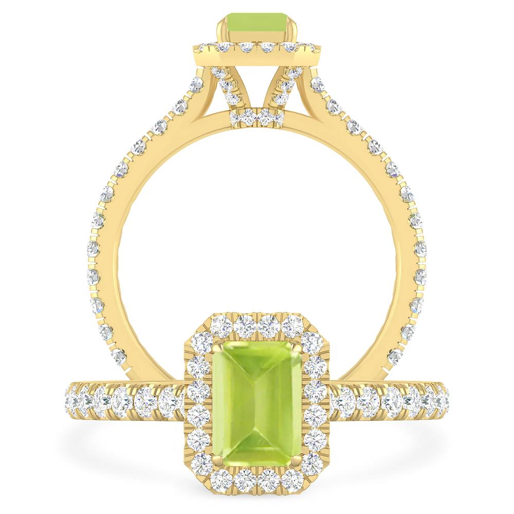 Yellow Gold - Peridot