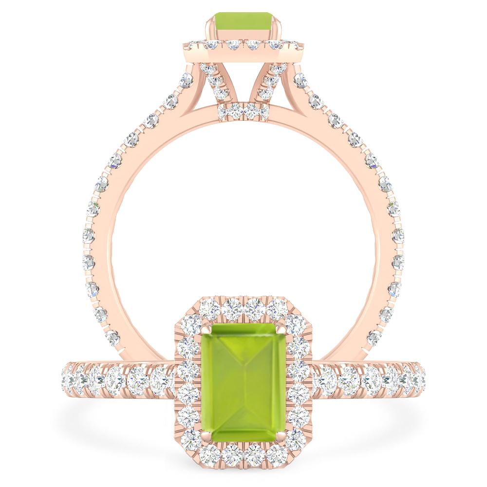 Rose Gold - Peridot