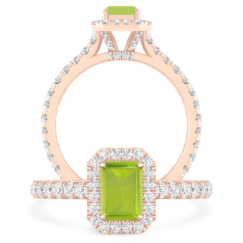 Rose Gold - Peridot