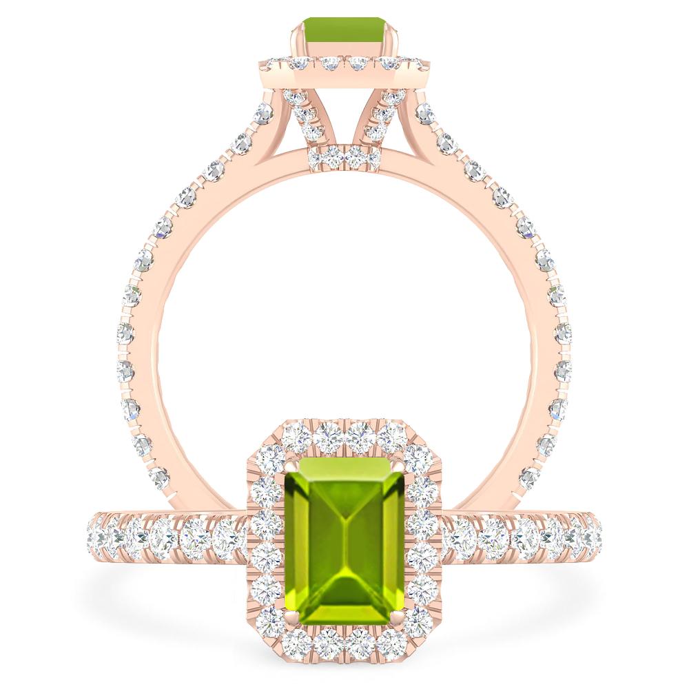 Rose Gold - Peridot