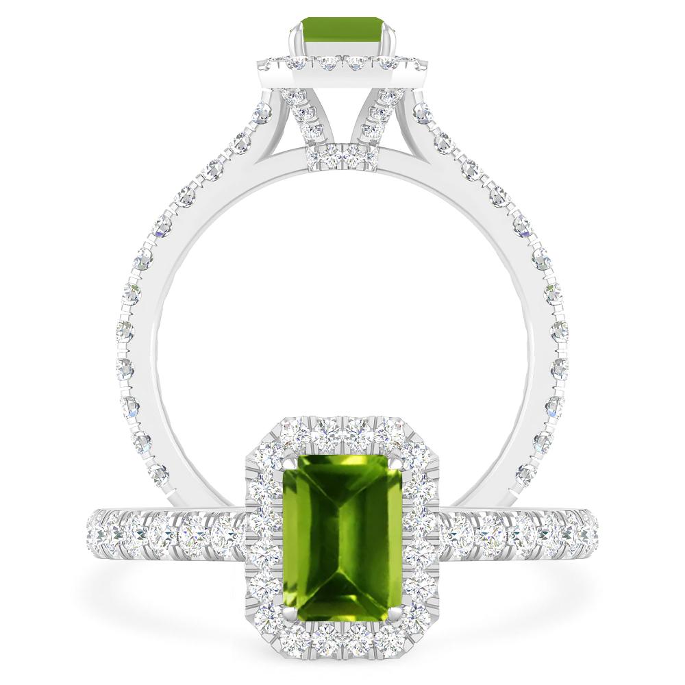 White Gold - Peridot