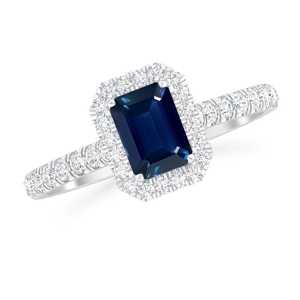 White Gold - Sapphire