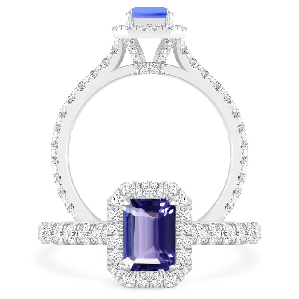 White Gold - Tanzanite