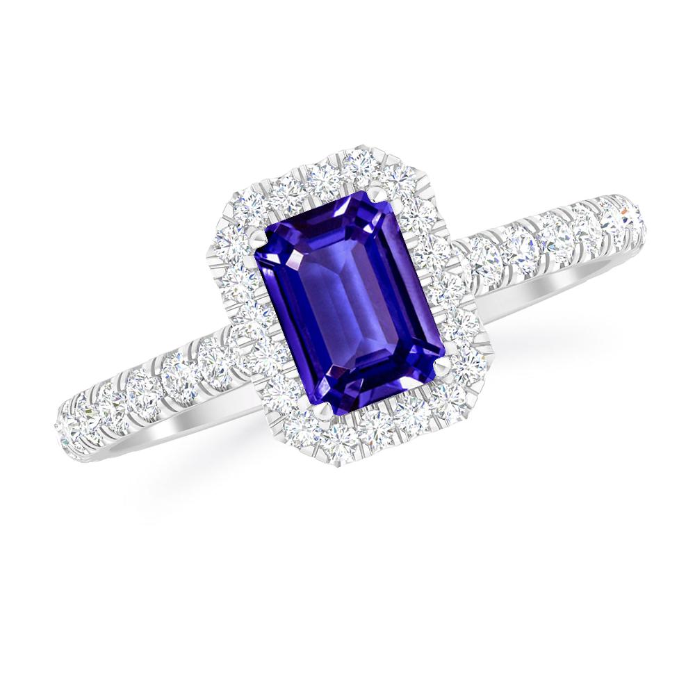 White Gold - Tanzanite