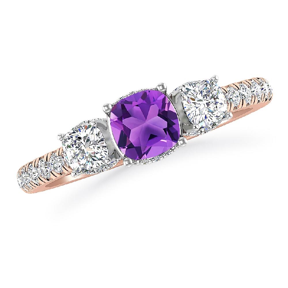 Rose Gold - Amethyst