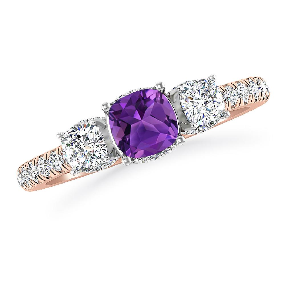 Rose Gold - Amethyst