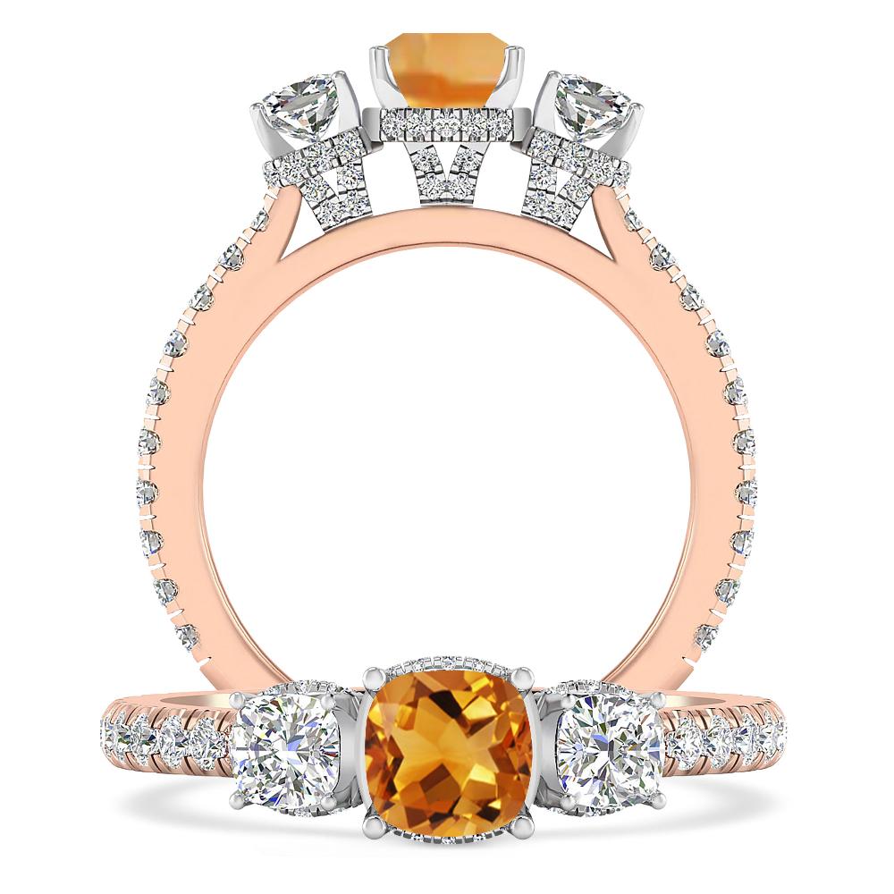 Rose Gold - Citrine