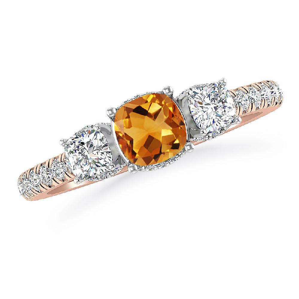 Rose Gold - Citrine