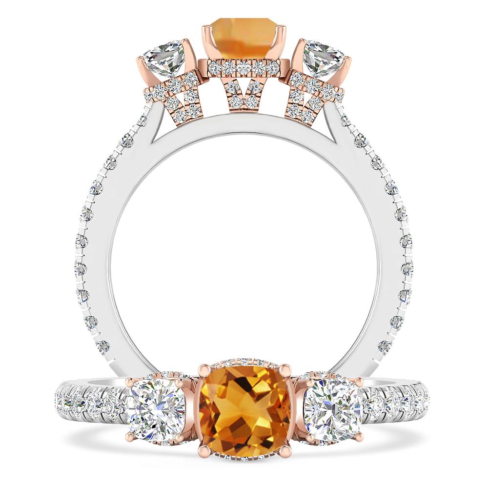 White Gold - Citrine