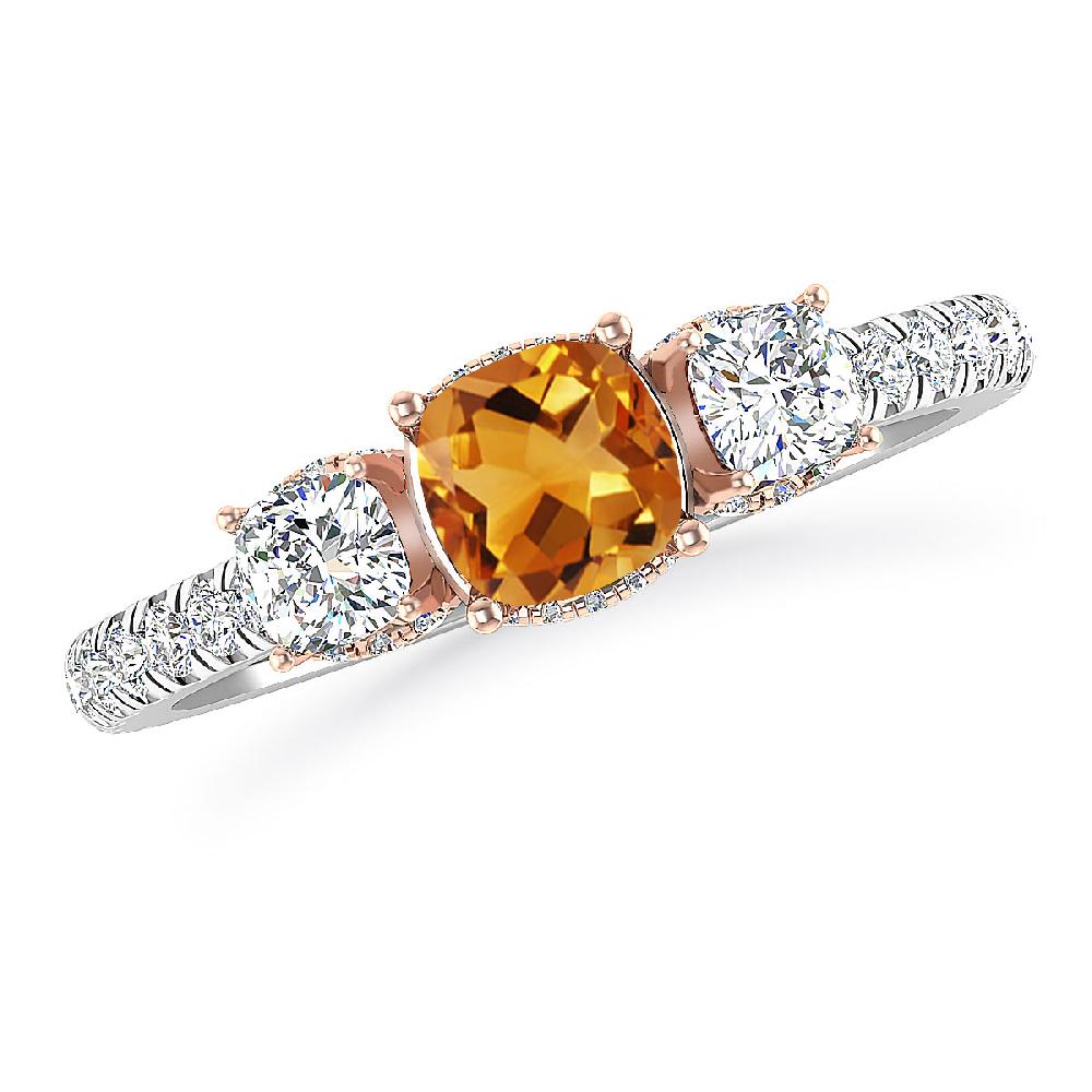 White Gold - Citrine