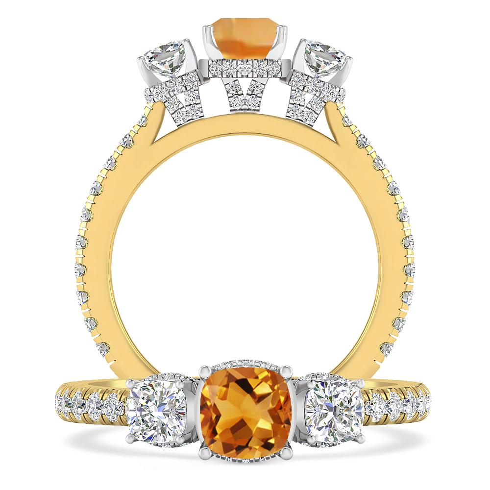 Yellow Gold - Citrine