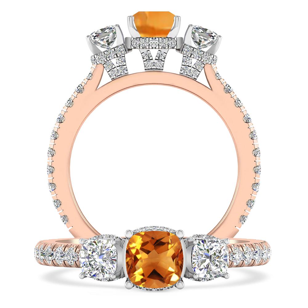 Rose Gold - Citrine