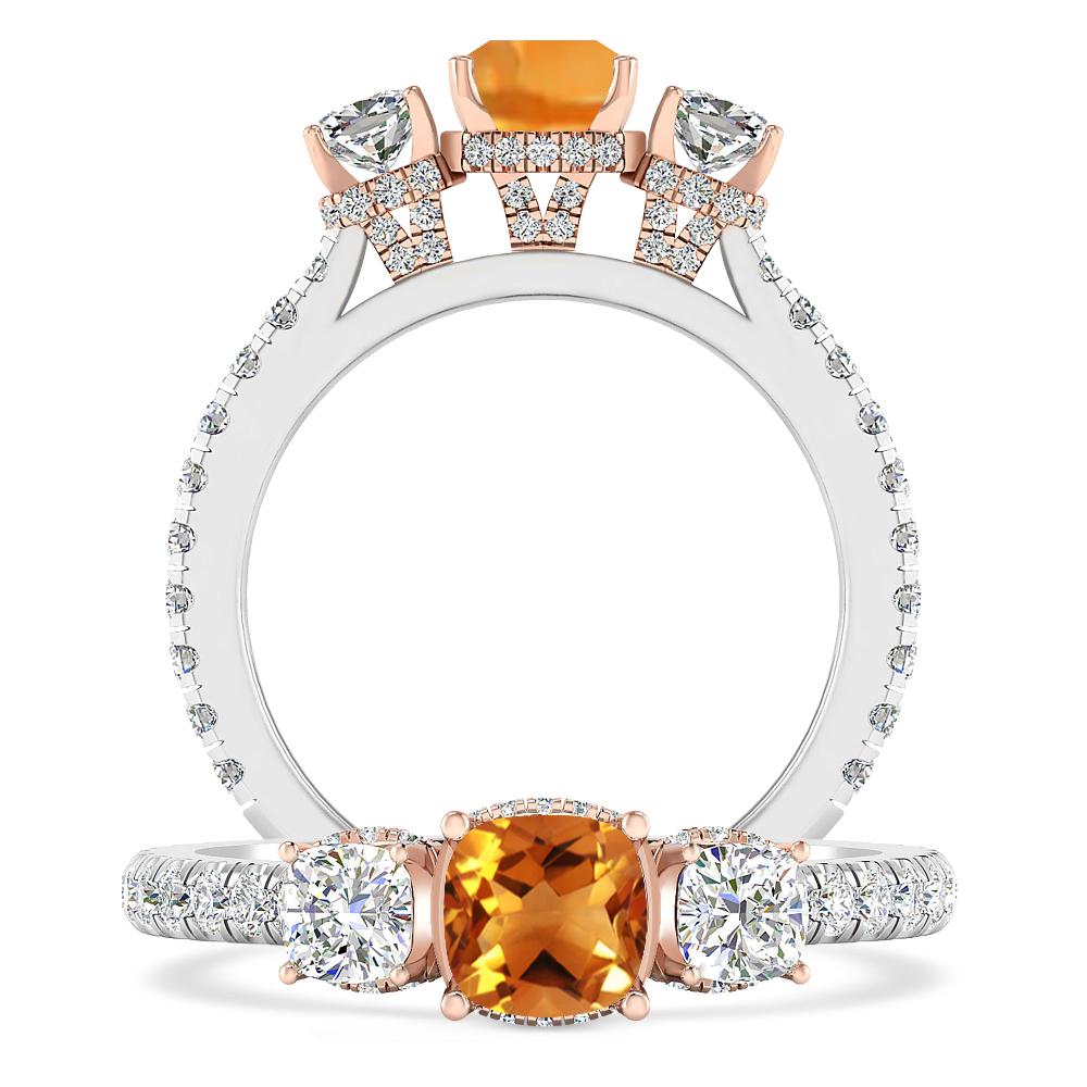 White Gold - Citrine