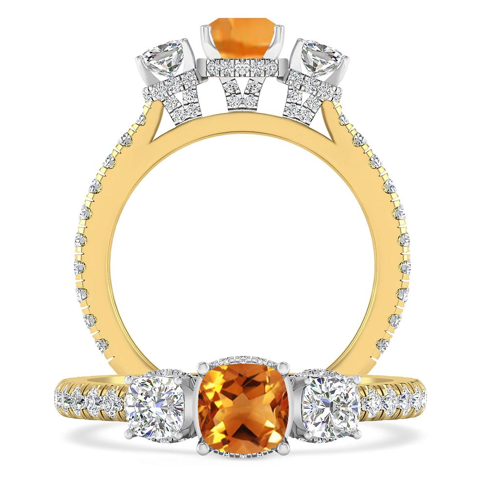 Yellow Gold - Citrine