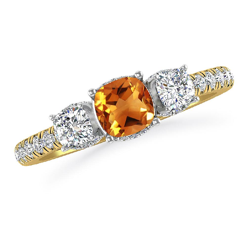 Yellow Gold - Citrine