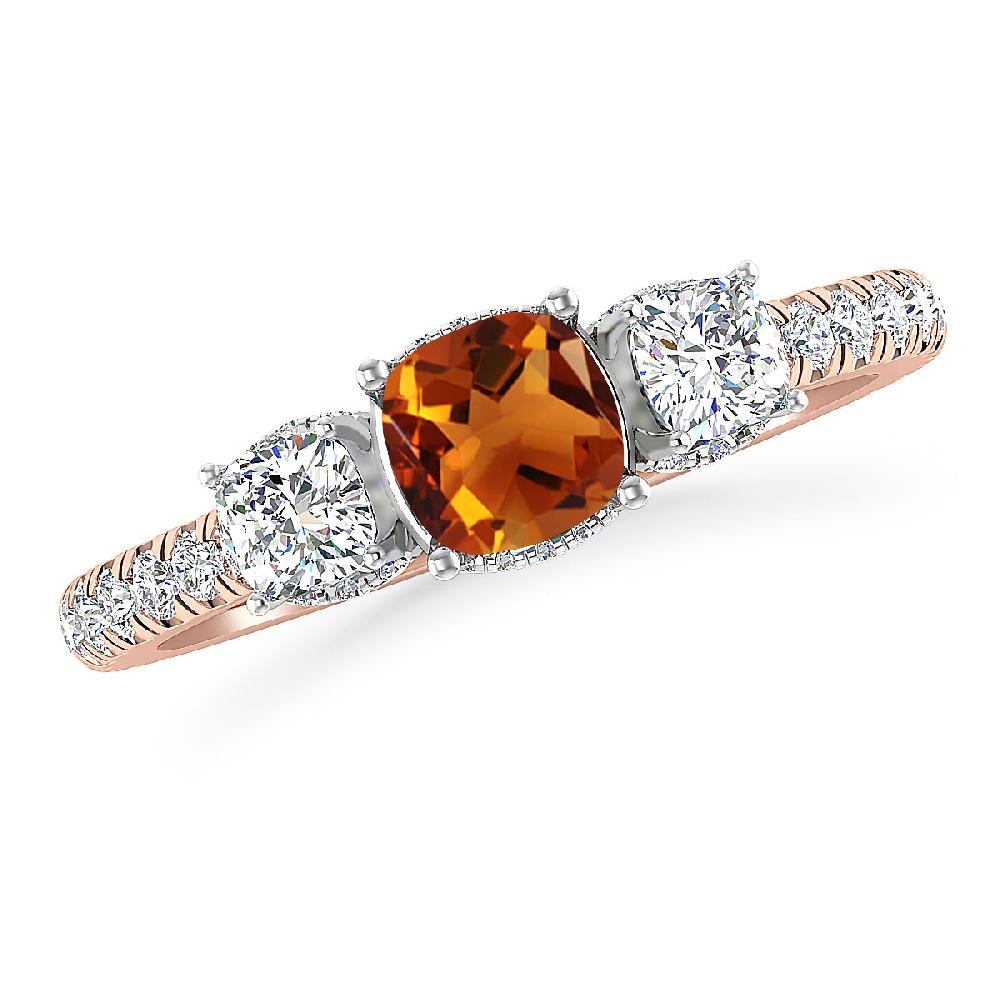 Rose Gold - Citrine