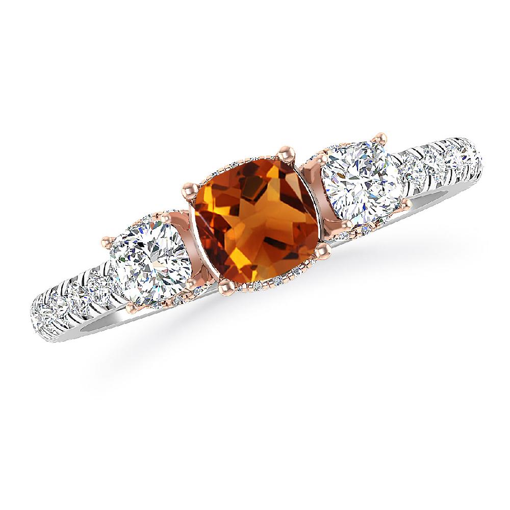 White Gold - Citrine