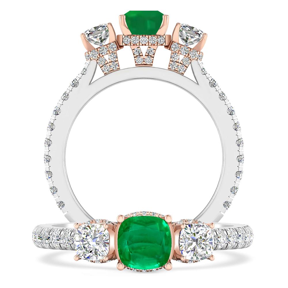 White Gold - Emerald