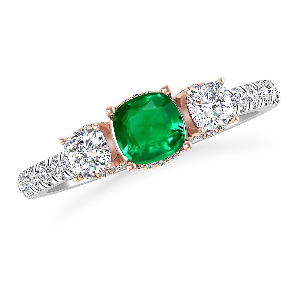 White Gold - Emerald