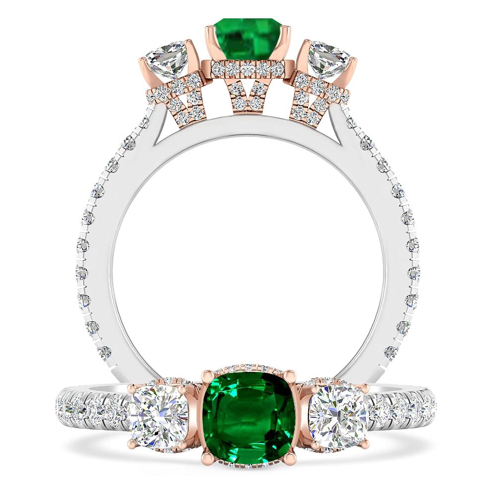 White Gold - Emerald