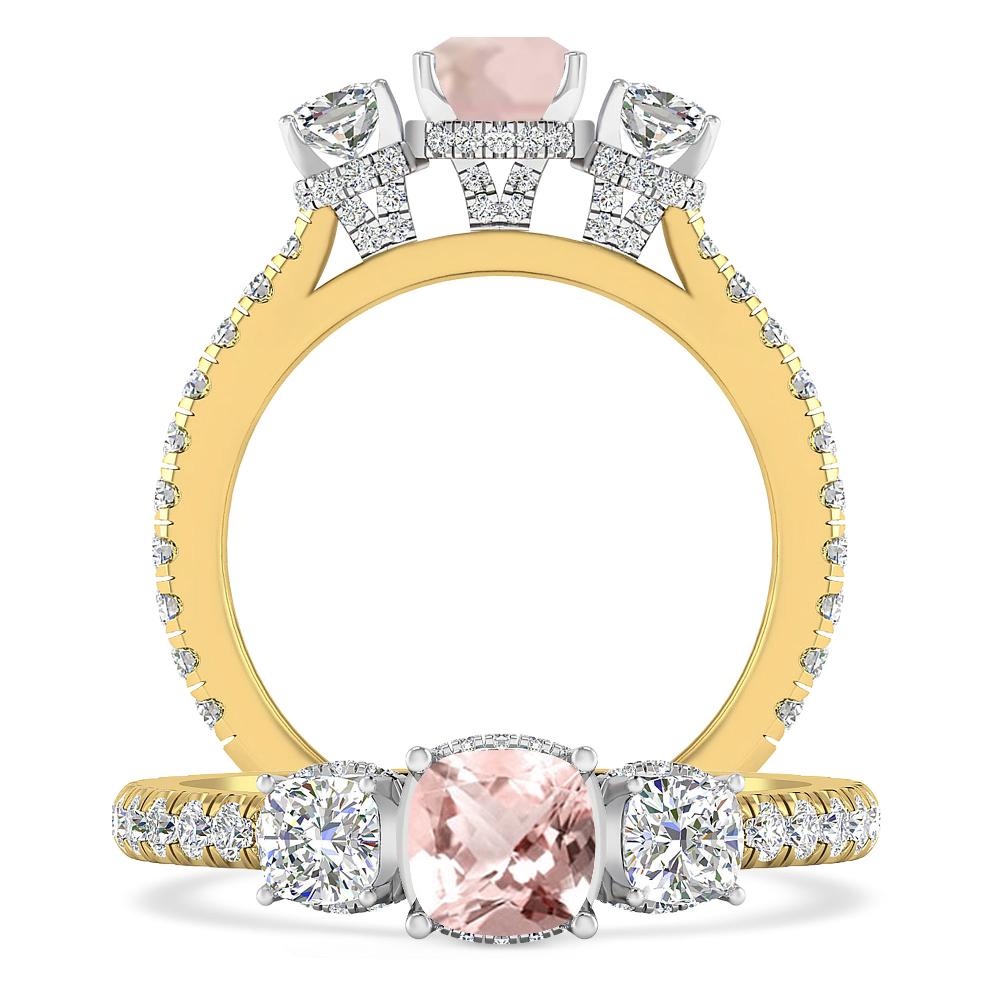 Yellow Gold - Morganite