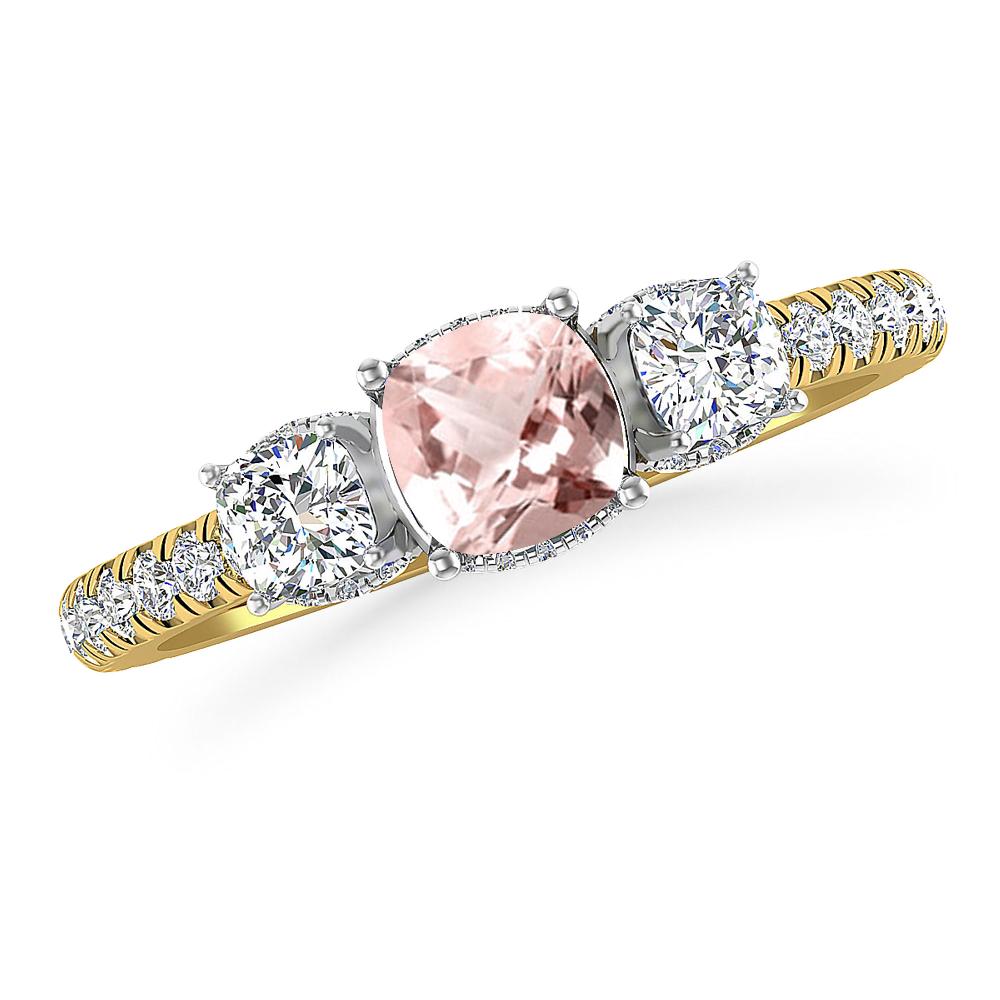 Yellow Gold - Morganite