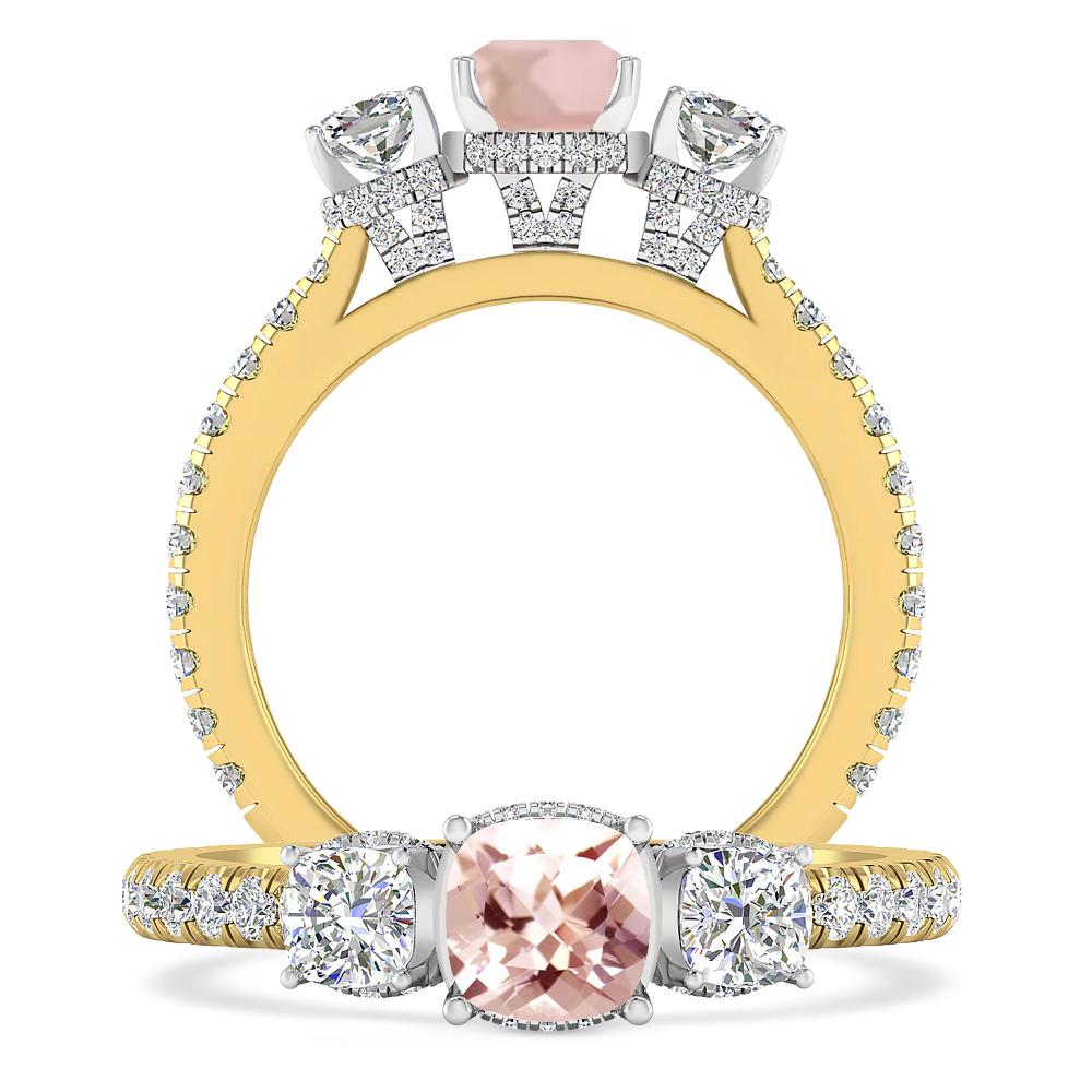 Yellow Gold - Morganite