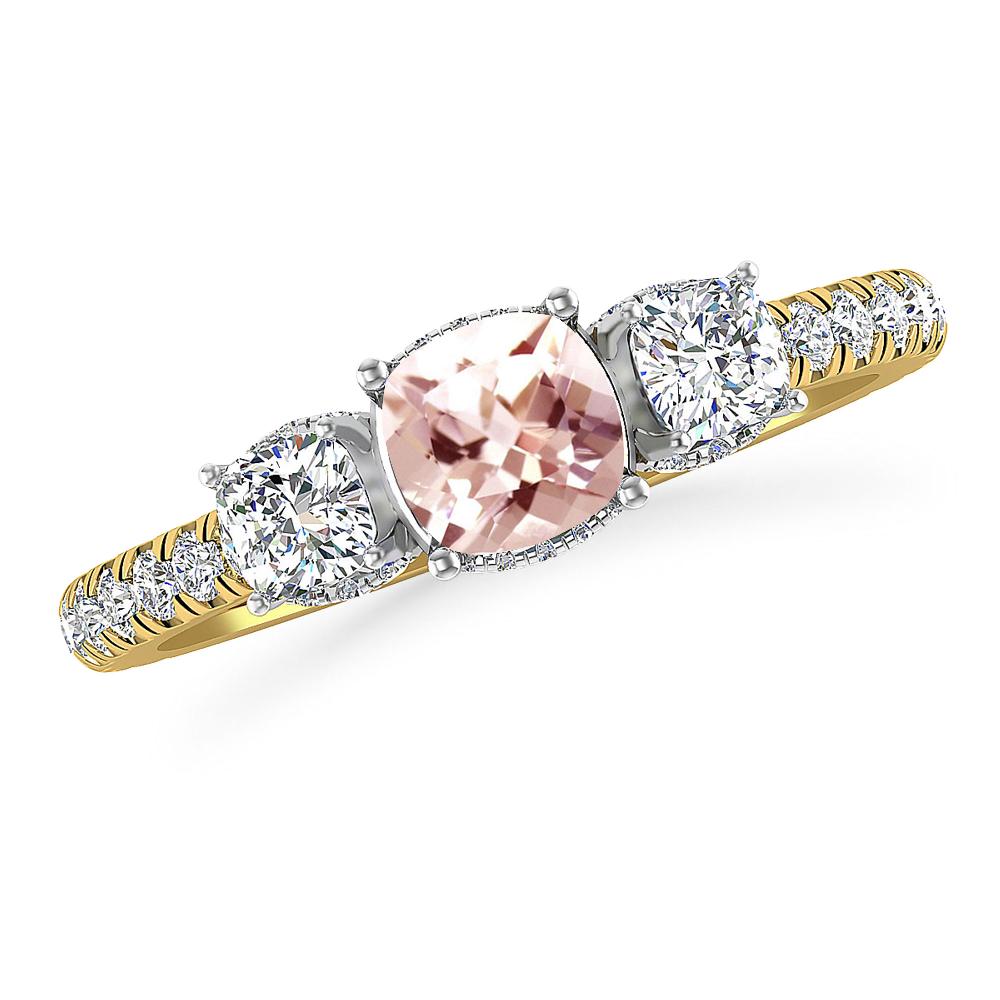 Yellow Gold - Morganite