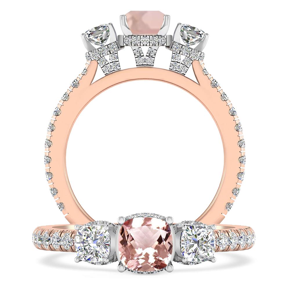 Rose Gold - Morganite