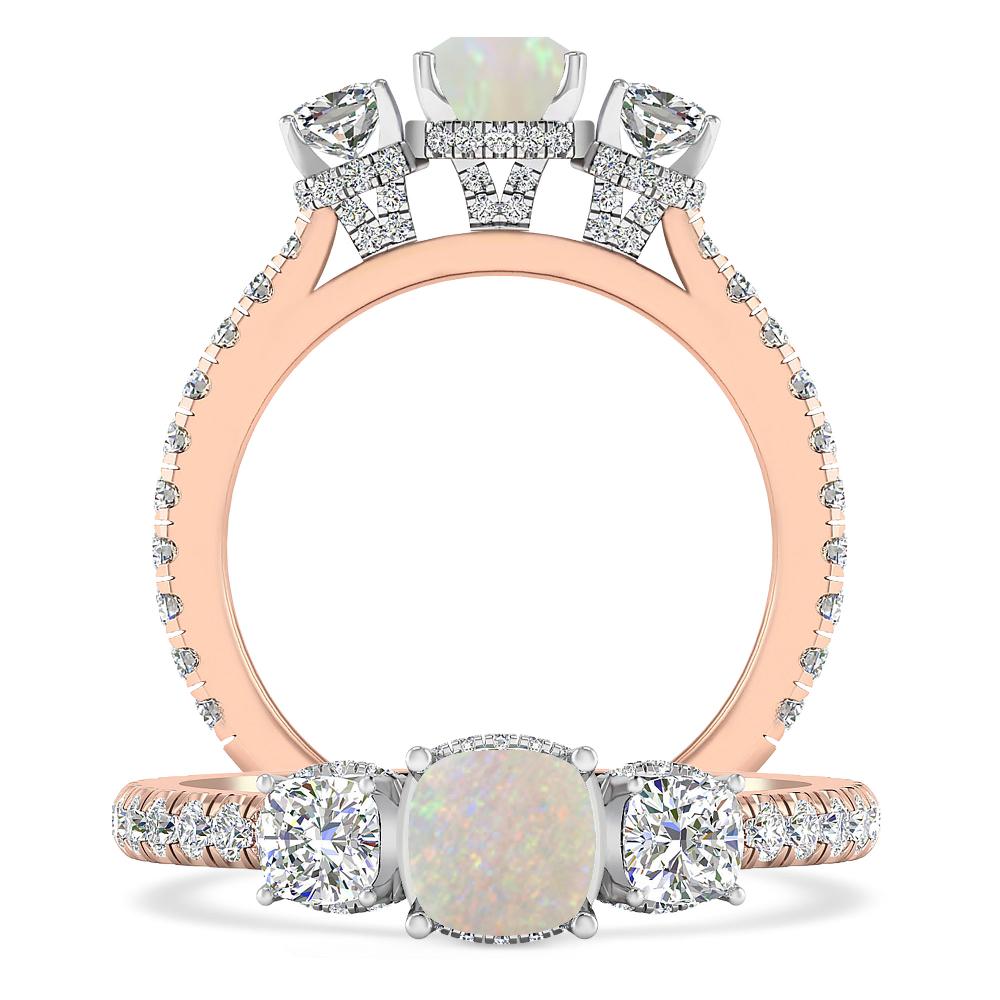 Rose Gold - Opal