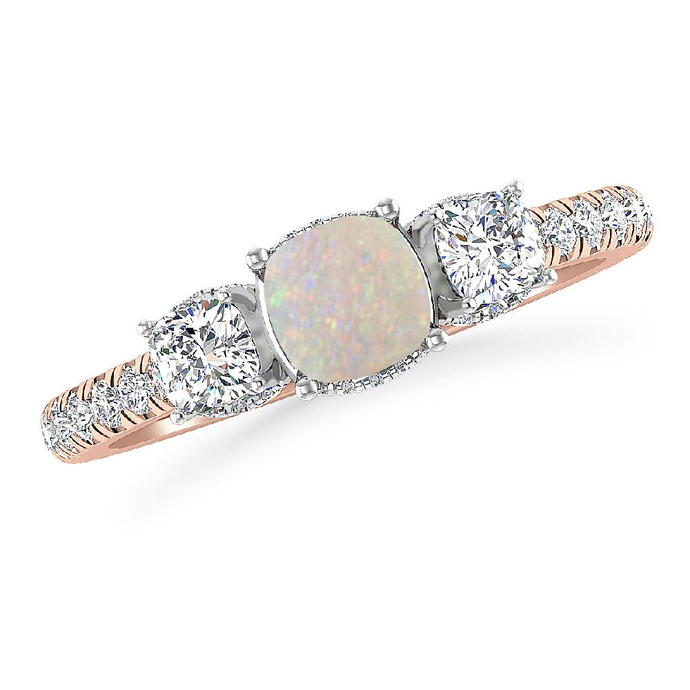 Rose Gold - Opal